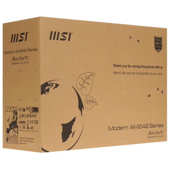 23.8" Моноблок MSI Modern AM242P 1M-1031XRU [9S6-AE0721-1475]