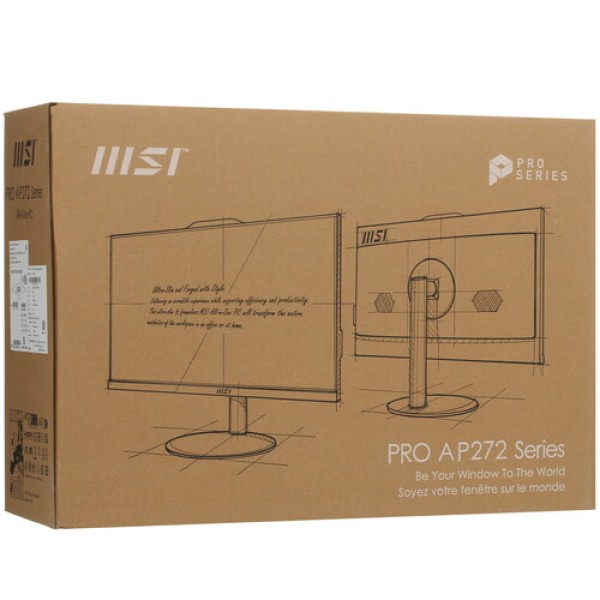 27" Моноблок MSI PRO AP272 13M-425RU [9S6-AF8312-425]