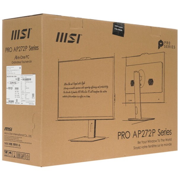 27" Моноблок MSI PRO AP272P 14M-617XRU [9S6-AF8322-617]