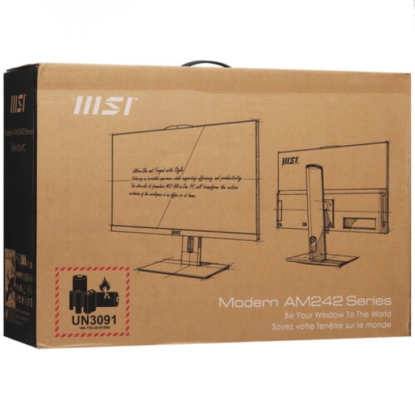 23.8" Моноблок MSI Modern AM242P 12M-1046XRU [9S6-AE0712-1046]