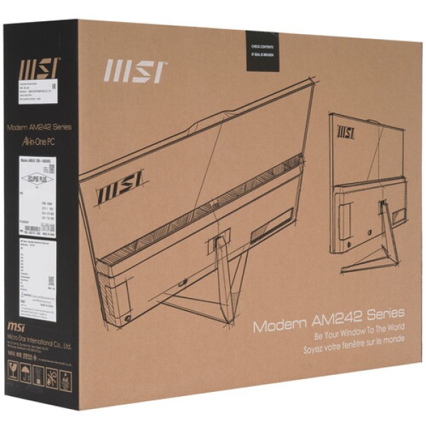 23.8" Моноблок MSI Modern AM242 12M-1487XRU [9S6-AE0712-1487]