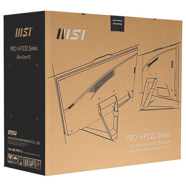 21.5" Моноблок MSI PRO AP222T 13M-082RU [9S6-AC0112-082]