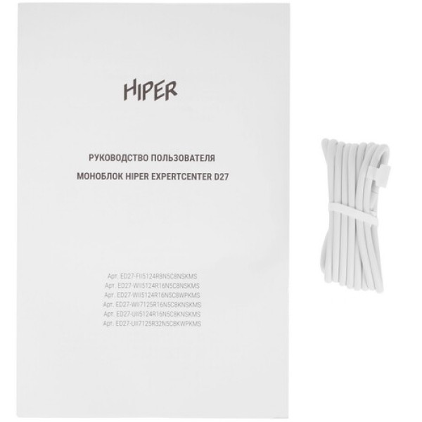 27" Моноблок HIPER EXPERTCENTER D27 [ED27-UII5124R16N5С8KNSKMS]