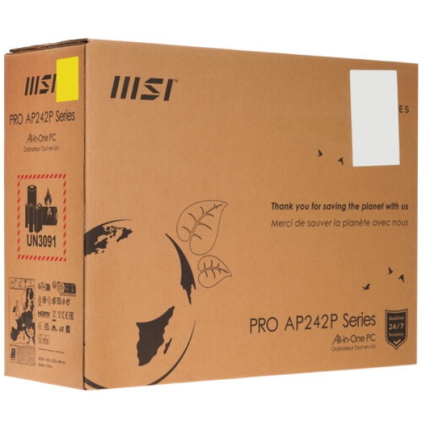 23.8" Моноблок MSI PRO AP242P 14M-807XRU [9S6-AE0622-807]