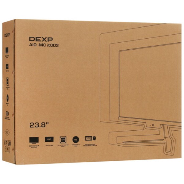 23.8" Моноблок DEXP AIO-MC it002