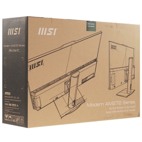 27" Моноблок MSI Modern AM272P 12M-1028RU [9S6-AF8212-1028]