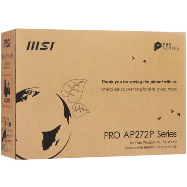 27" Моноблок MSI PRO AP272P 14M-615RU [9S6-AF8322-615]