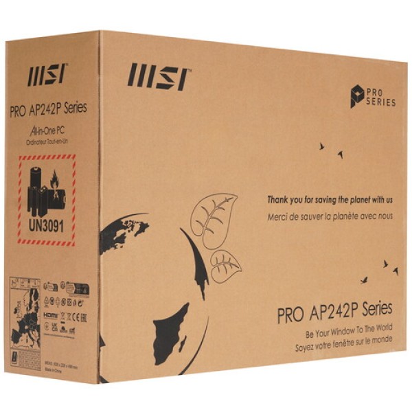 23.8" Моноблок MSI PRO AP242P 14M-663RU [9S6-AE0622-663]