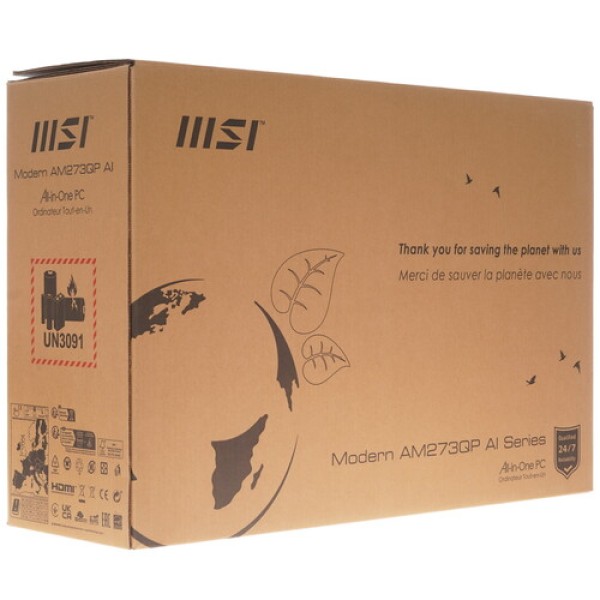 27" Моноблок MSI Modern AM273QP AI 1UM-045XRU [9S6-AF0112-045]