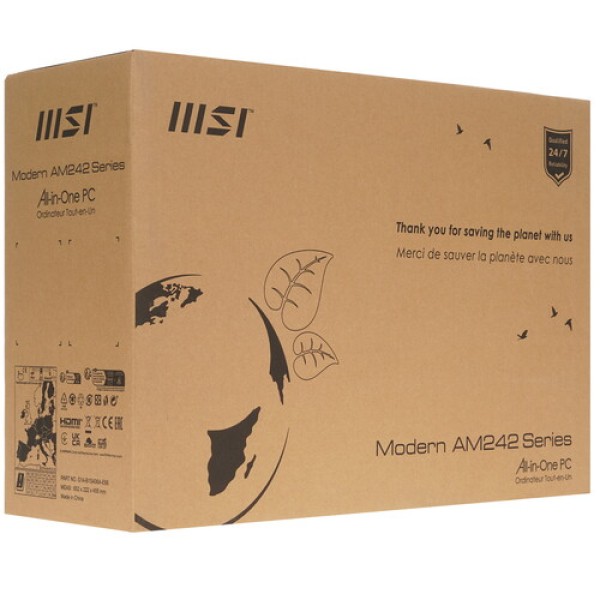 23.8" Моноблок MSI Modern AM242P 1M-1024XRU [9S6-AE0722-1474]
