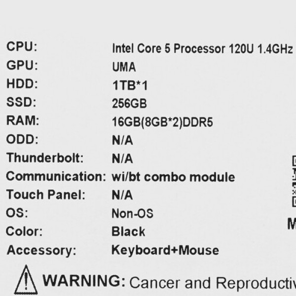 23.8" Моноблок MSI Modern AM242P 1M-1030XRU [9S6-AE0721-1471]