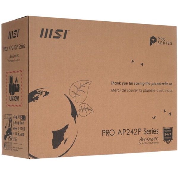 23.8" Моноблок MSI PRO AP242P 14M-670XRU [9S6-AE0621-827]