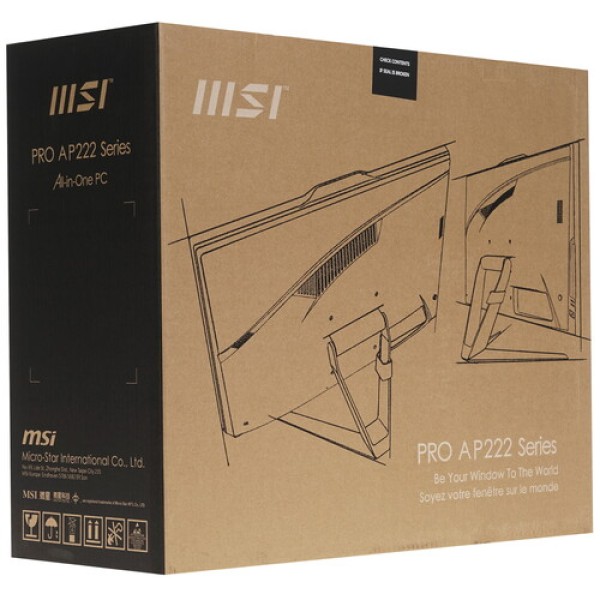 21.5" Моноблок MSI PRO AP222T 13M-085XRU [9S6-AC0112-085]