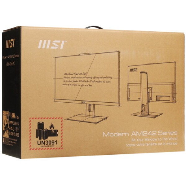 23.8" Моноблок MSI Modern AM242P 12M-872XRU [9S6-AE0712-873]