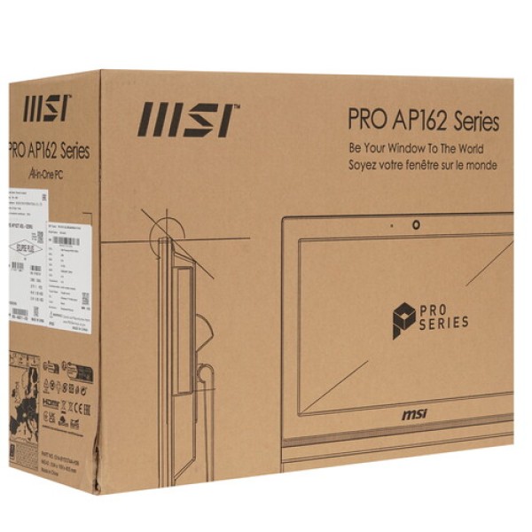 15.6" Моноблок MSI PRO AP162T ADL-028RU [9S6-A60211-028]