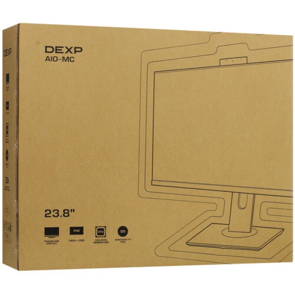 23.8" Моноблок DEXP AIO-MC [24H516WP025]