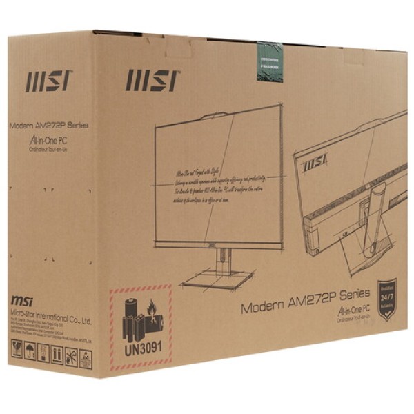 27" Моноблок MSI Modern AM272P 1M-679XRU [9S6-AF8231-1026]