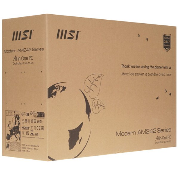 23.8" Моноблок MSI Modern AM242P 1M-1029XRU [9S6-AE0721-1029]