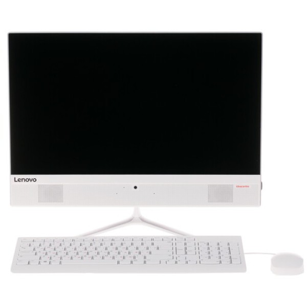 21.5" Моноблок Lenovo 510-22ASR [F0CC001URK] (FHD) AMD A9-9410(2.9Ghz)/4Gb/1Tb/Wi-Fi/DVD/White/Win10H