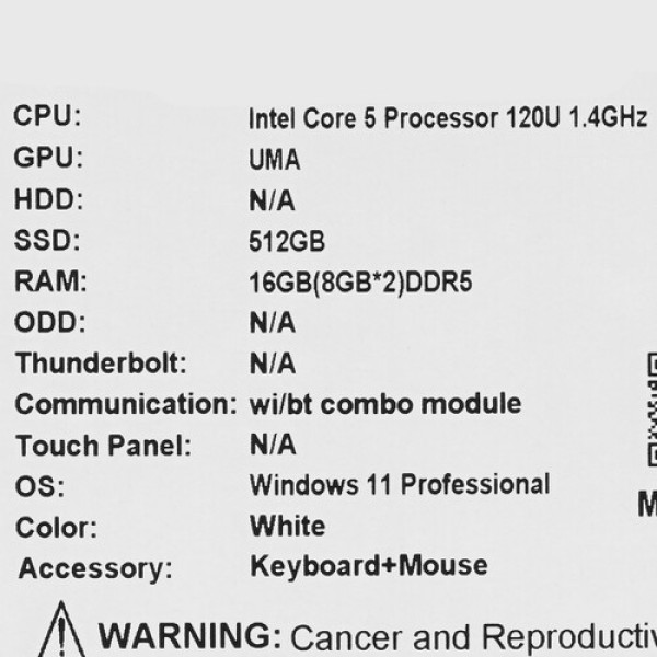 23.8" Моноблок MSI Modern AM242P 1M-1021RU [9S6-AE0722-1481]