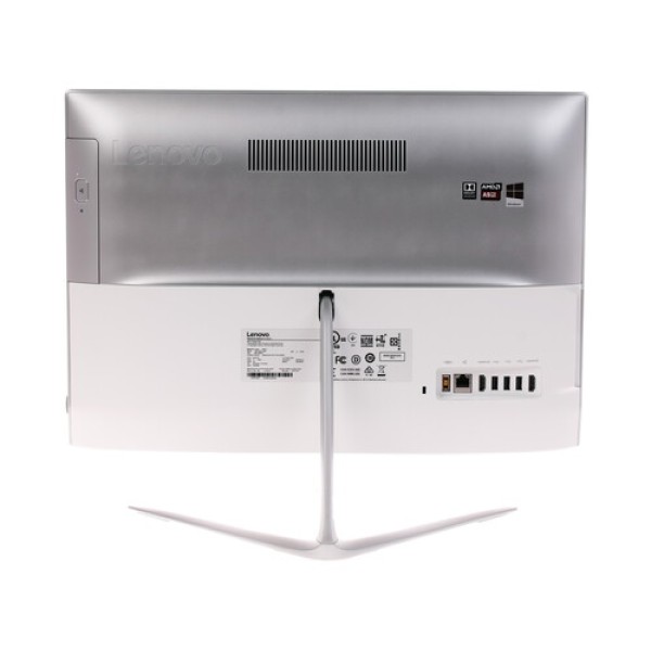 21.5" Моноблок Lenovo 510-22ASR [F0CC001URK] (FHD) AMD A9-9410(2.9Ghz)/4Gb/1Tb/Wi-Fi/DVD/White/Win10H
