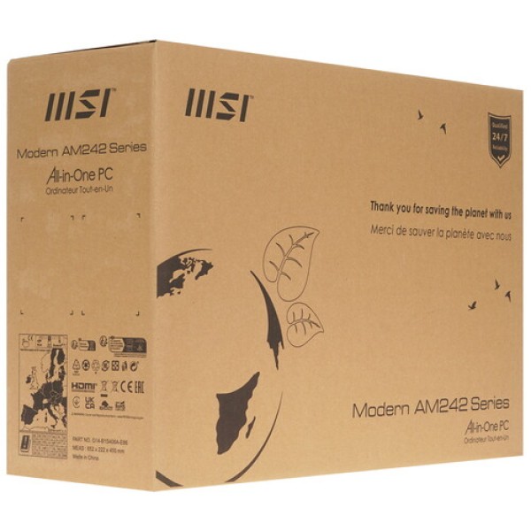 23.8" Моноблок MSI Modern AM242P 1M-1021RU [9S6-AE0722-1481]