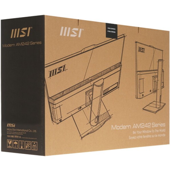 23.8" Моноблок MSI Modern AM242P 12M-264XRU [9S6-AE0711-1456]