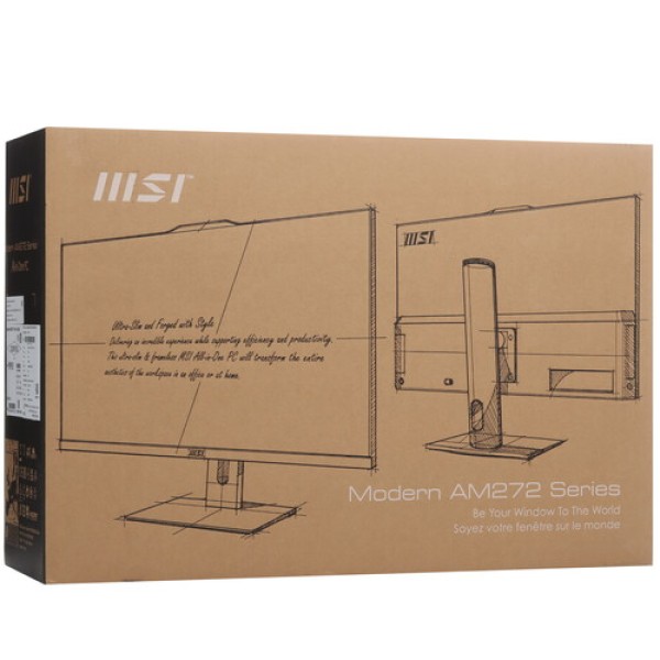 27" Моноблок MSI Modern AM272P 12M-667XRU [9S6-AF8212-667]