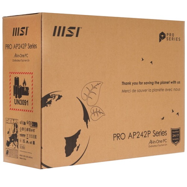 23.8" Моноблок MSI PRO AP242P 14M-655XRU [9S6-AE0622-826]
