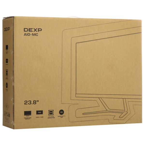 23.8" Моноблок DEXP AIO-MC [24HP8WP042]