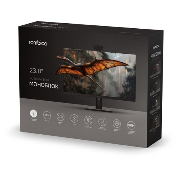 23.8" Моноблок Rombica myScreen Sirius [PCAI-0044]