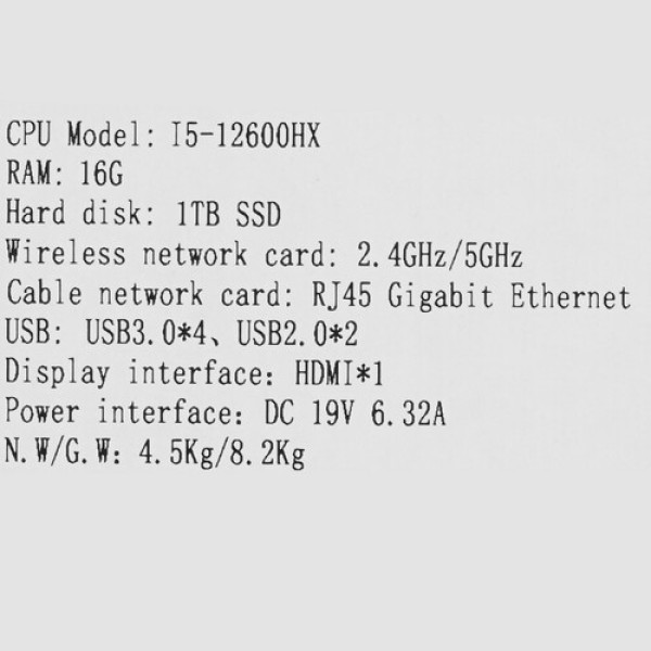 23.8" Моноблок Teclast V24 Air [V24 Air 12600HX16G1TFKRU]