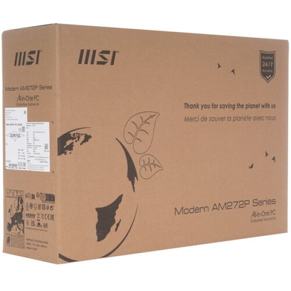 27" Моноблок MSI Modern AM272P 1M-697XRU [9S6-AF8232-1030]