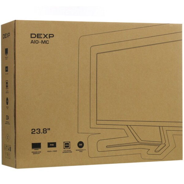 23.8" Моноблок DEXP AIO-MC [24H316WP026]