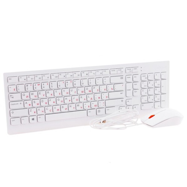 23.5" Моноблок Lenovo 510-23ASR [F0CE0019RK] (FHD) AMD A6-9210(2.4Ghz)/4Gb/500Gb/Wi-Fi/DVD/White/Win10H