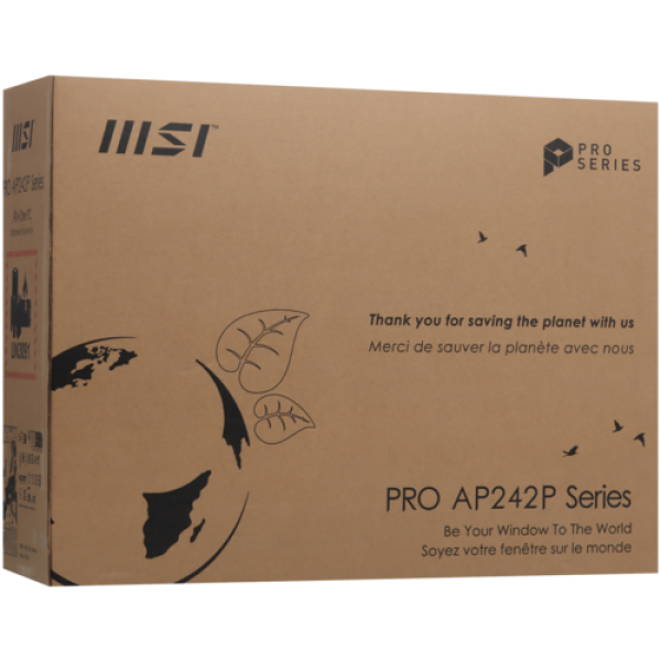 23.8" Моноблок MSI PRO AP242P 12MA-677RU [9S6-AE0622-677]