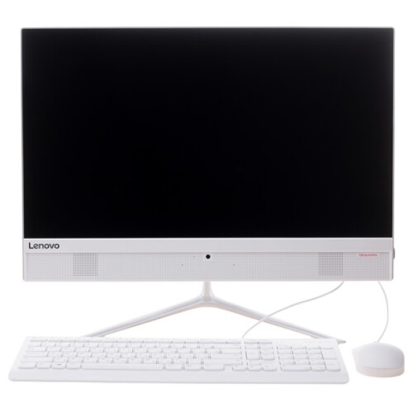 23.5" Моноблок Lenovo 510-23ASR [F0CE0019RK] (FHD) AMD A6-9210(2.4Ghz)/4Gb/500Gb/Wi-Fi/DVD/White/Win10H