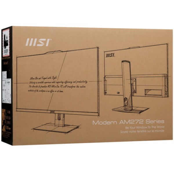 27" Моноблок MSI Modern AM272P 12M-636XRU [9S6-AF8211-636]