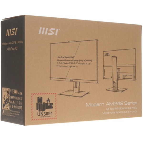 23.8" Моноблок MSI Modern AM242P 12M-698XRU [9S6-AE0711-1453]