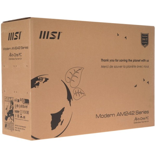 23.8" Моноблок MSI Modern AM242TP 1M-1480RU [9S6-AE0721-1480]