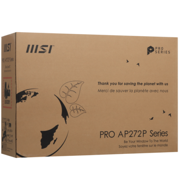 27" Моноблок MSI PRO AP272P 12MA-660XRU [9S6-AF8322-660]