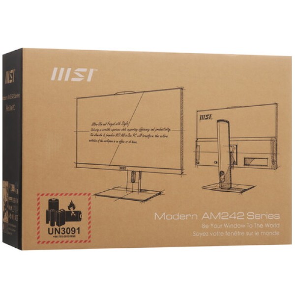 23.8" Моноблок MSI Modern AM242P 12M-1879XRU [9S6-AE0711-1879]