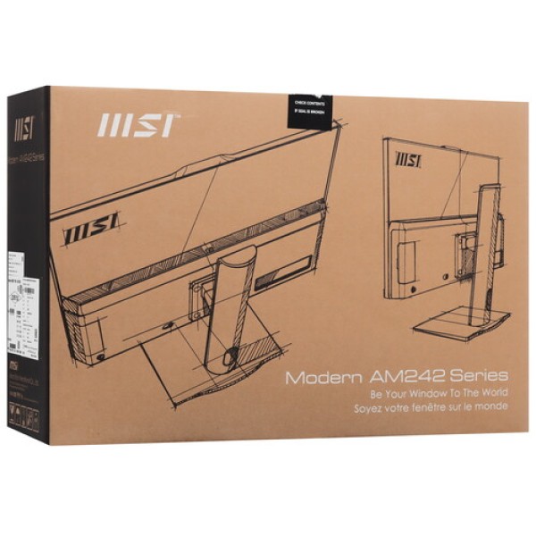 23.8" Моноблок MSI Modern AM242P 12M-1047XRU [9S6-AE0712-1047]