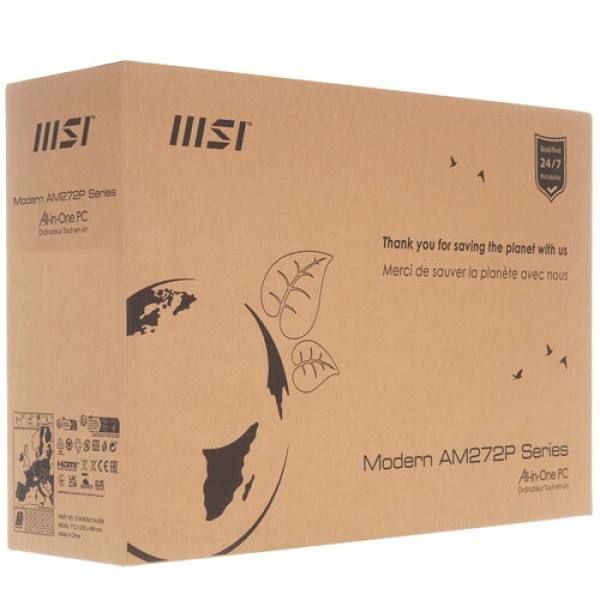 27" Моноблок MSI Modern AM272P 1M-863XRU [9S6-AF8232-1034]