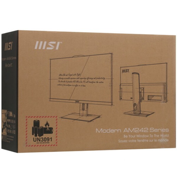 23.8" Моноблок MSI Modern AM242P 12M-658XRU [9S6-AE0712-658]