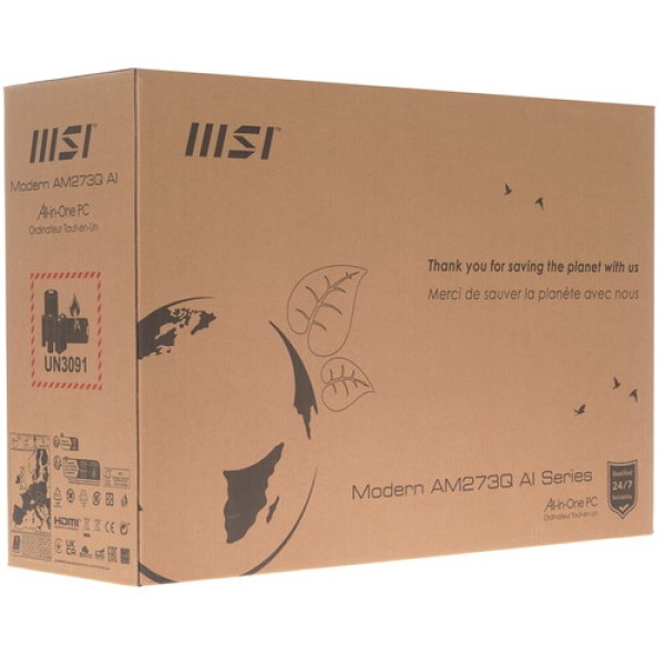 27" Моноблок MSI Modern AM273Q AI 1UM-047XRU [9S6-AF0112-047]