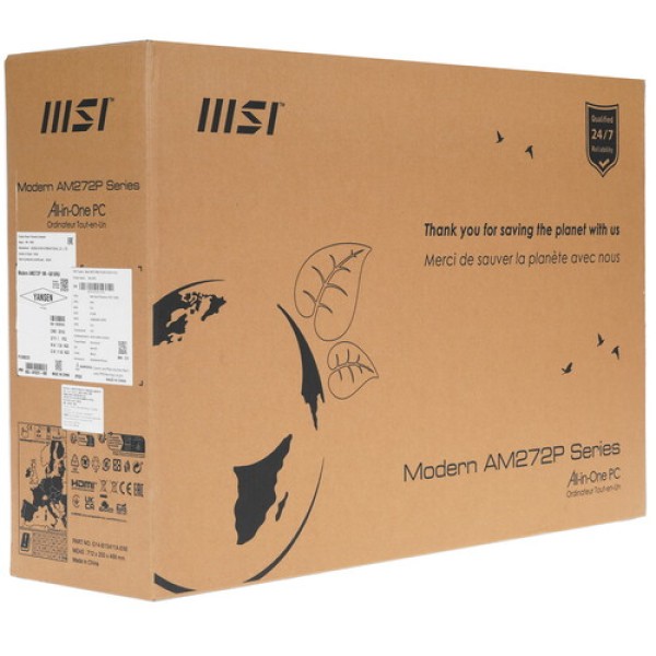27" Моноблок MSI Modern AM272P 1M-681XRU [9S6-AF8231-890]