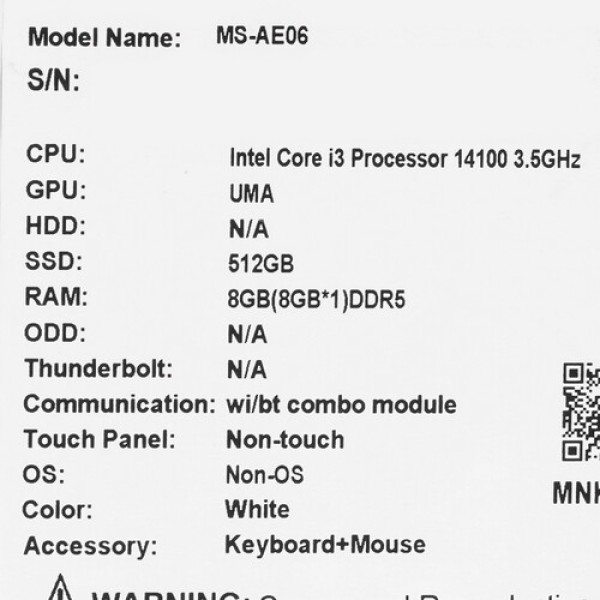 23.8" Моноблок MSI PRO AP242P 14M-669XRU [9S6-AE0622-841]