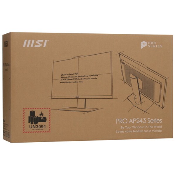 23.8" Моноблок MSI PRO AP243TP 12M-064XRU [9S6-AE1011-066]