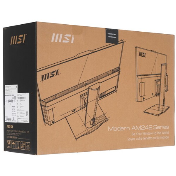 23.8" Моноблок MSI Modern AM242P 12M-629RU [9S6-AE0712-1018]